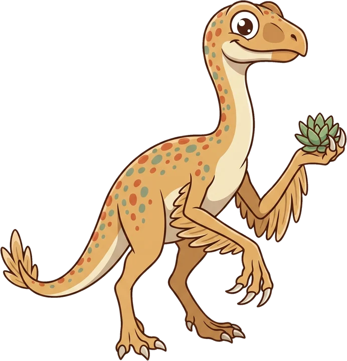 Mexi la Mexidracon, Mexidracon (ornitomímido) de Dony y los Dinos